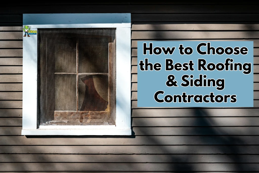 roofing and siding contractors