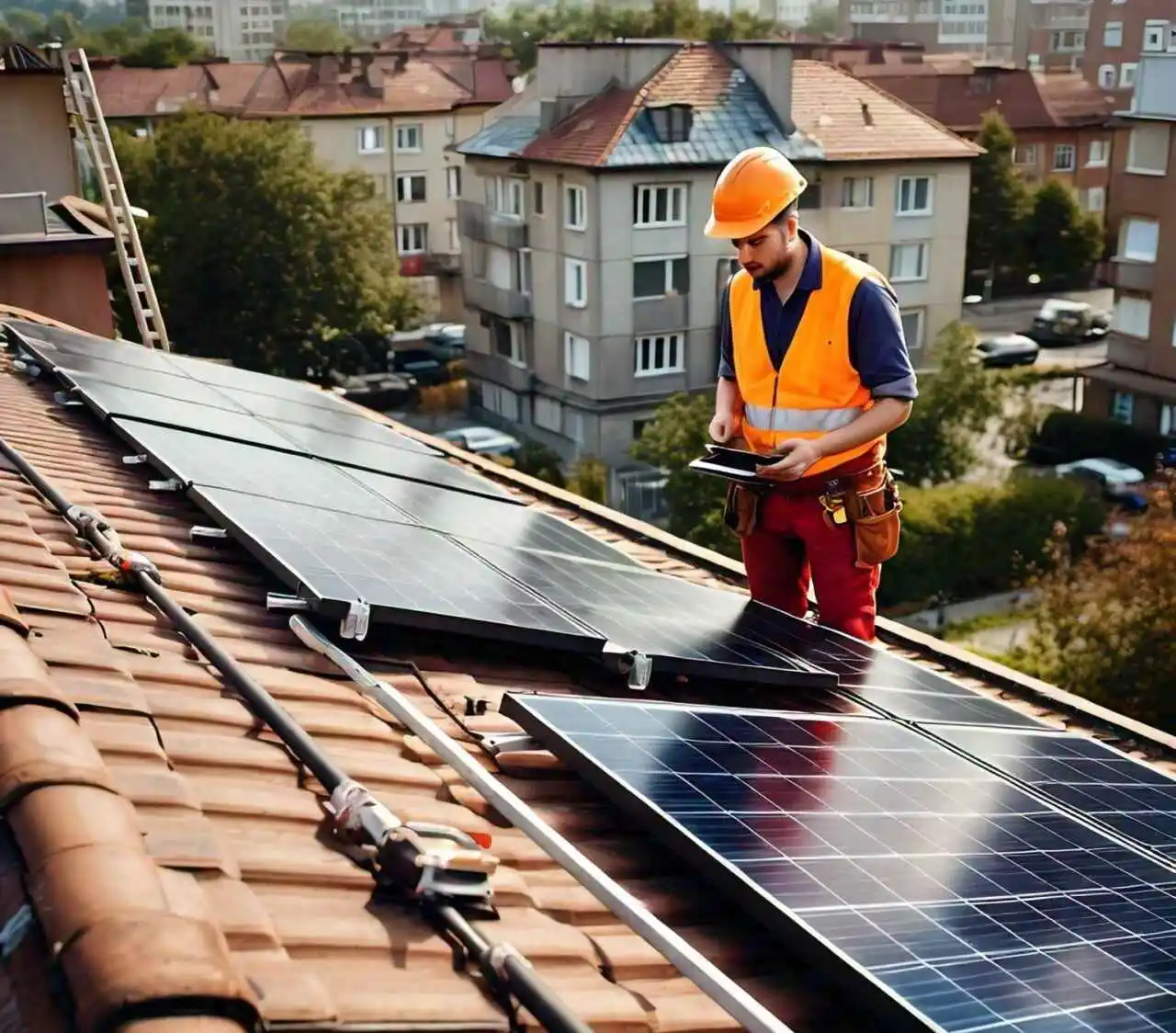 Solar Panel Inspection and Maintenance​