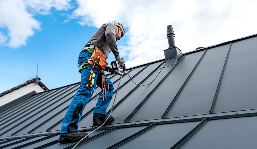 metal roofing repair contractors near me