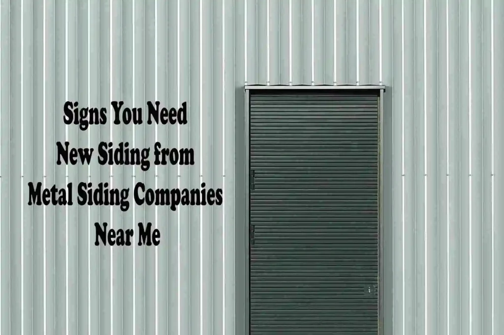 Signs You Need New Siding